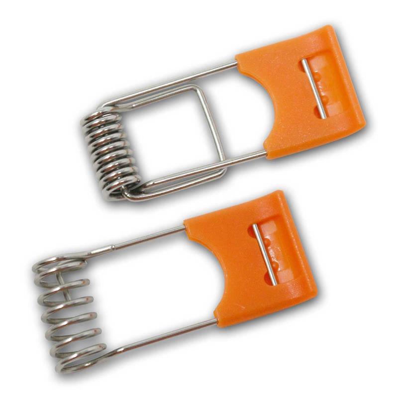 Federklammer 40mm, für MR16/GU10 Einbaurahmen, 10er Pack Federklammer 40mm, für MR16/GU10 Einbaurahmen, 10er Pack