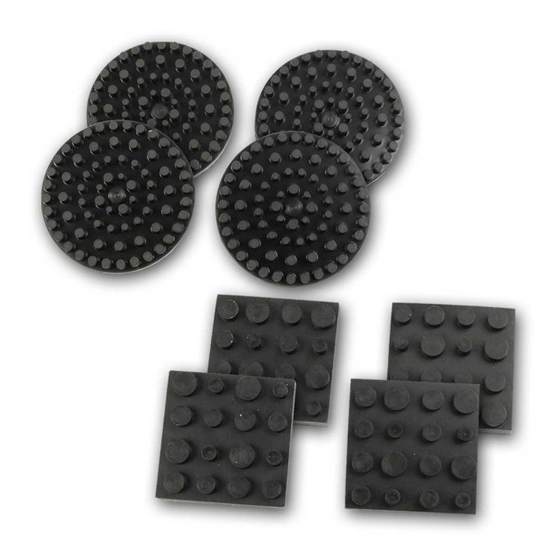 4er Set Vibrationsdämpfer, Geräte- & Boxenfüße aus Gummi